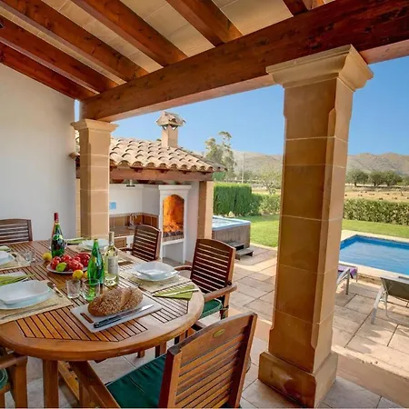 Sleeps 4 Pool Air Con Wifi Βίλα Pollença